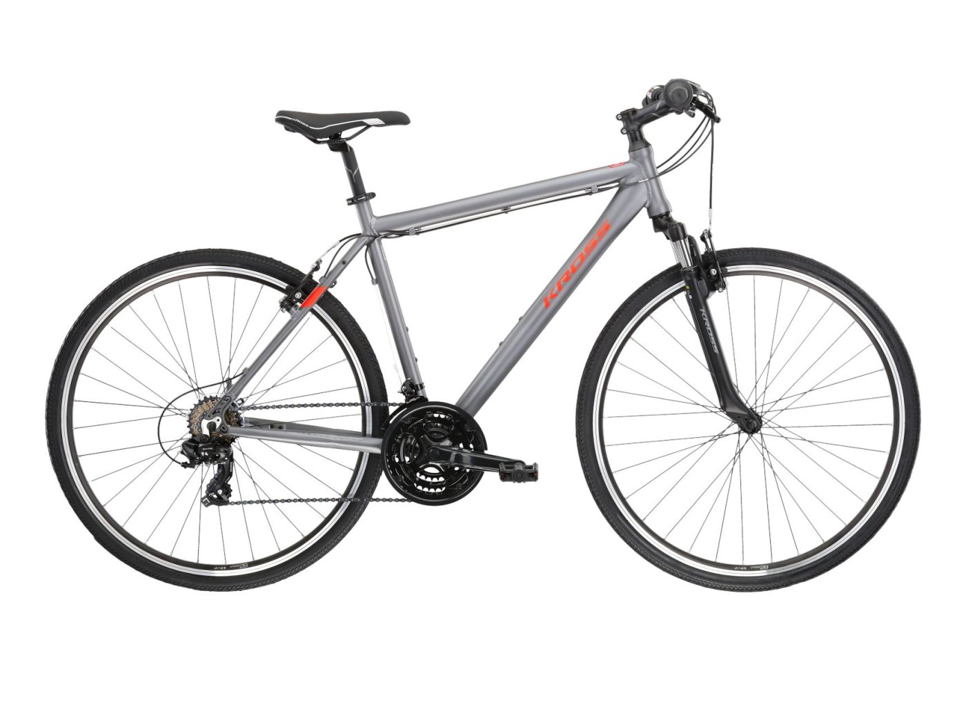 Kross Evado 1.0 ffi 19 grafit-piros kerékpár