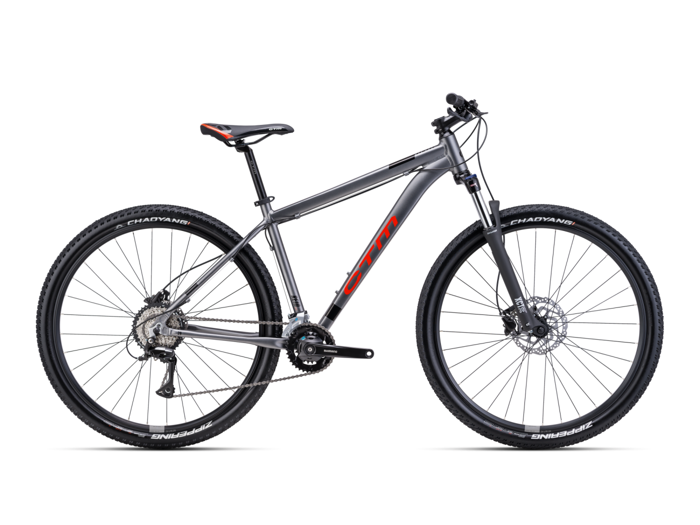 CTM 2024 REIN 3.0 (29) matt sötétszürke / fényes fekete / piros L (20)