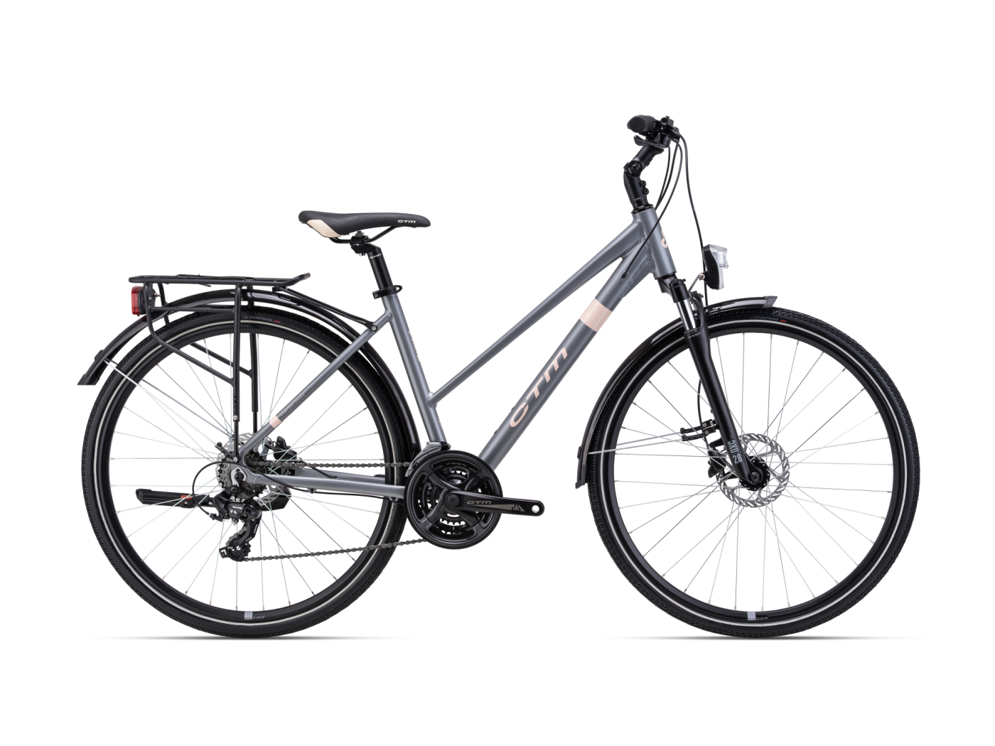CTM 2026 MAXIMA 1.0 matt szürke L (18”) + TREK PACK