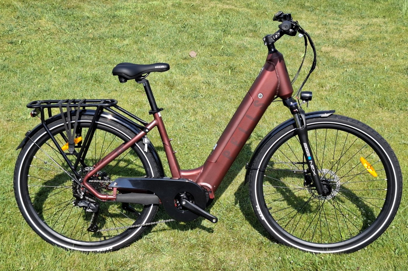 PELLS Thorr Bafang Lowstep Burgundy red - M 720Wh
